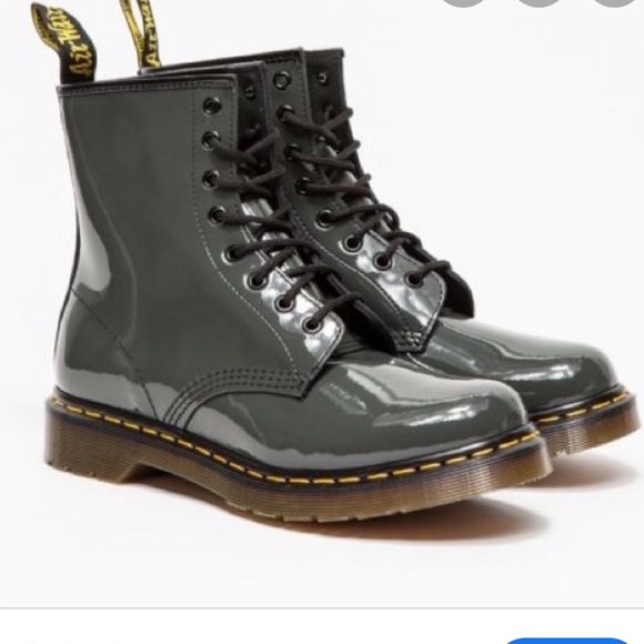 light grey doc martens